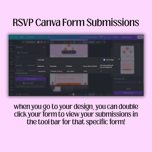 Berry First Birthday [Interactive Canva Website Invitation Template]